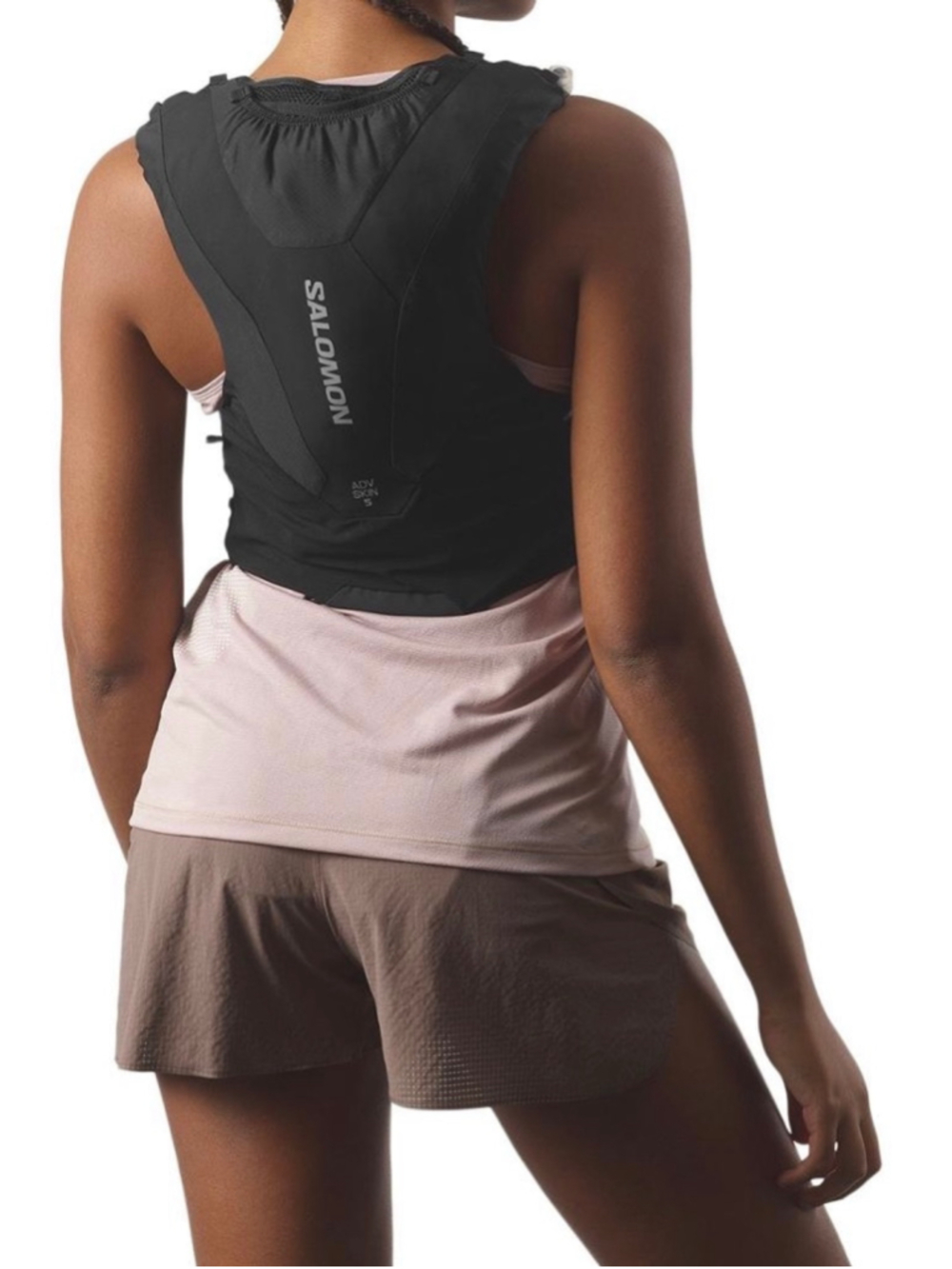 Salomon Adv Skin 5 Set Hydration Vest Sz Small in Black!